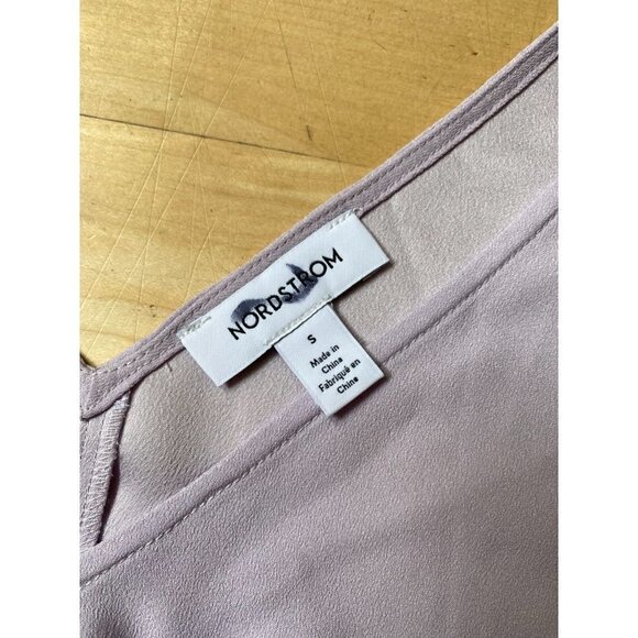 𝅺NORDSTROM Bnwot Women Purple Tank Top New V Neck - Picture 5 of 7